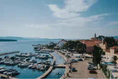 Povoljni apartmani u Biogradu na Moru - pogled na marinu
