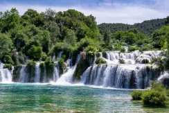 Národní park Krka - vodopád