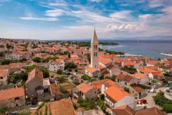 Apartmány Kaštela - letecký pohled
