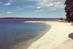 Gradska plaža Crikvenica - pogled na plažu