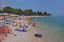 Plaža Crni Molo - pogled na plažu