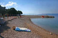Plaža Podvorska - pogled na plažu