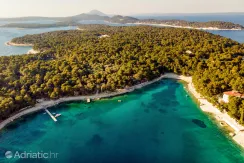 Blatina Beach - view of the island with crystal clear sea
