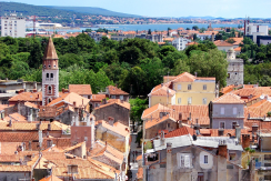 Levné apartmány Zadar - panorama města