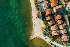 Zadar - detailní pohled na nábřeží