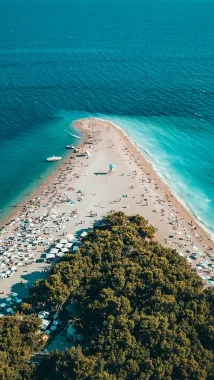 apartments on the beach in Croatia